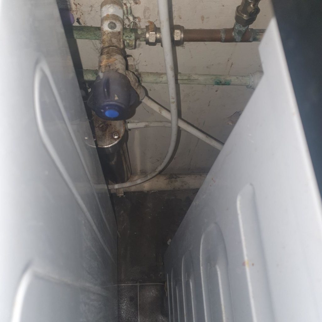 Pipes repaired by plumber